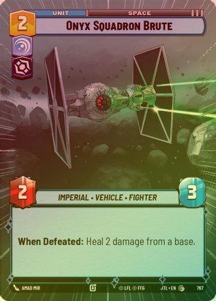 Onyx Squadron Brute (Hyperspace) - 767 - Common (Foil)