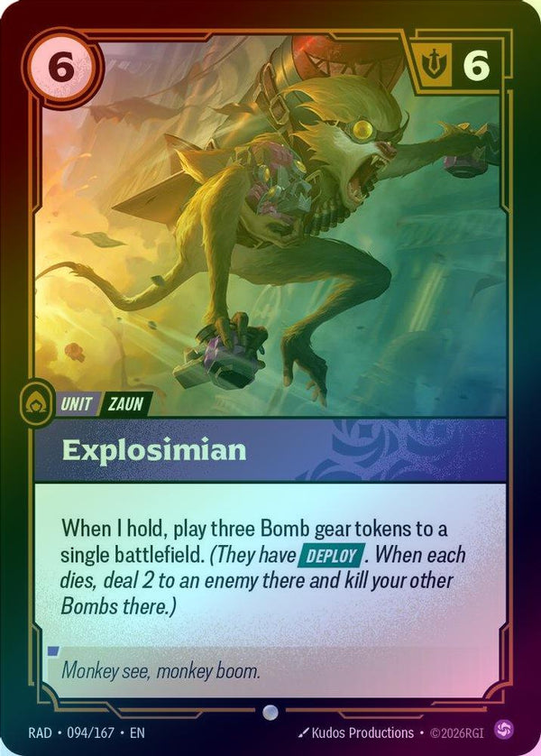 Explosimian - 094/167 - Common (Foil)
