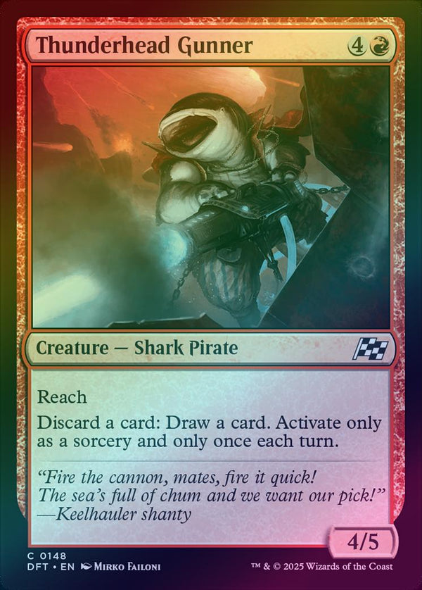 Thunderhead Gunner (Foil) (DFT)
