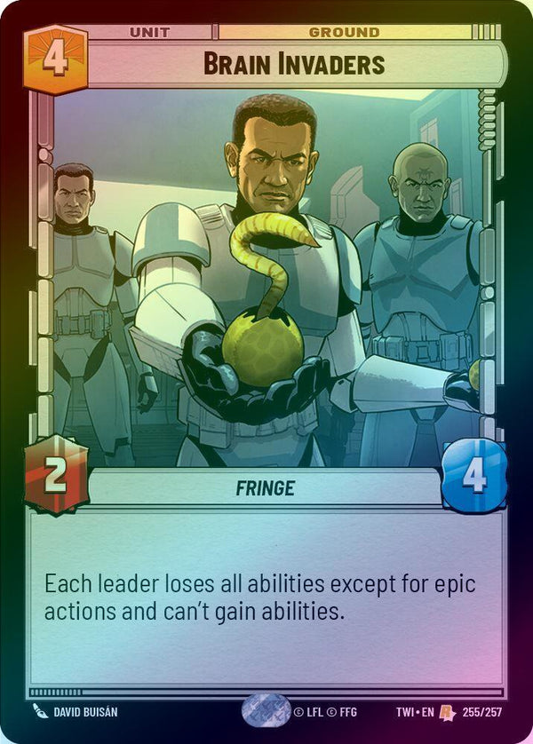 Brain Invaders - 255/257 - Rare (Foil)