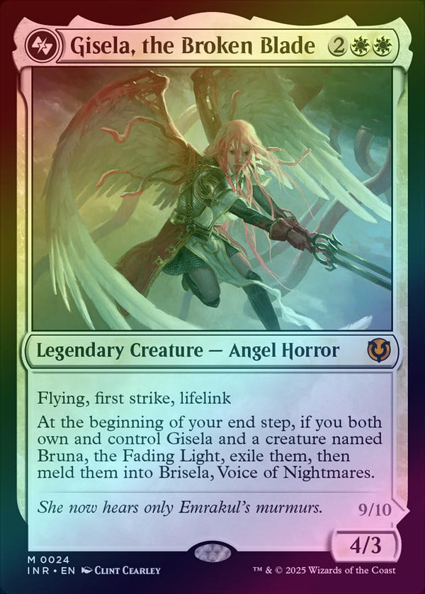 Gisela, the Broken Blade // Brisela, Voice of Nightmares (Foil) (INR)