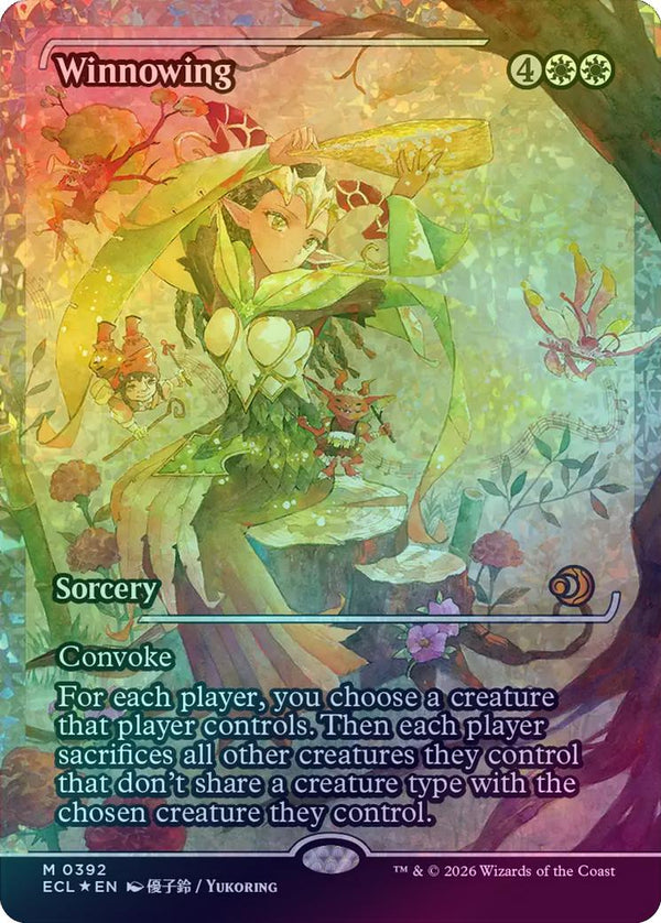 Winnowing - Japan Showcase (Fracture Foil) (ECL)