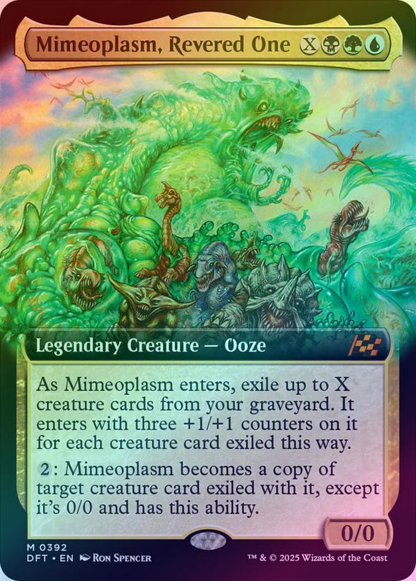 Mimeoplasm, Revered One - Extended Art (Foil) (DFT)