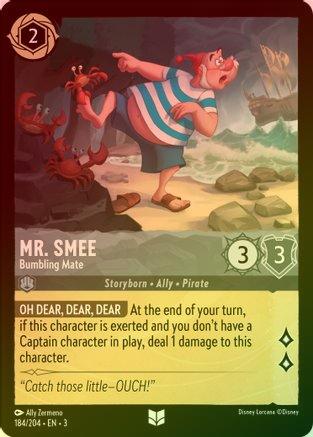 Mr. Smee (Bumbling Mate) - 184/204 - Uncommon (Foil)