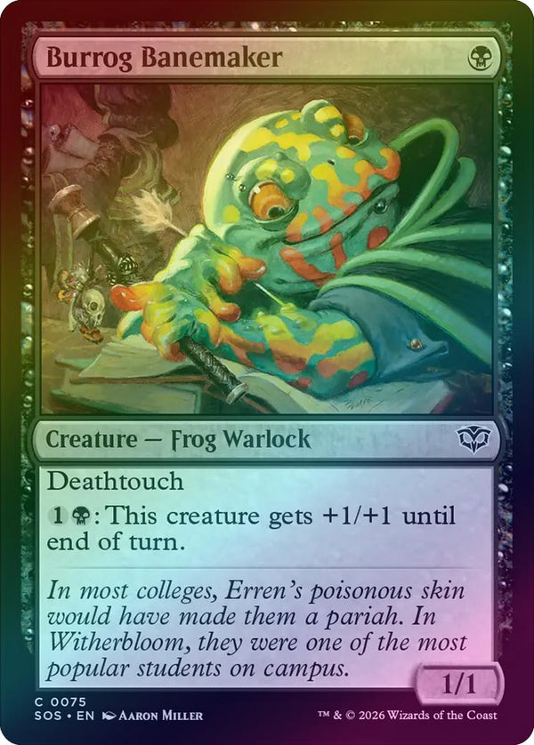 Burrog Banemaker (Foil) (SOS)