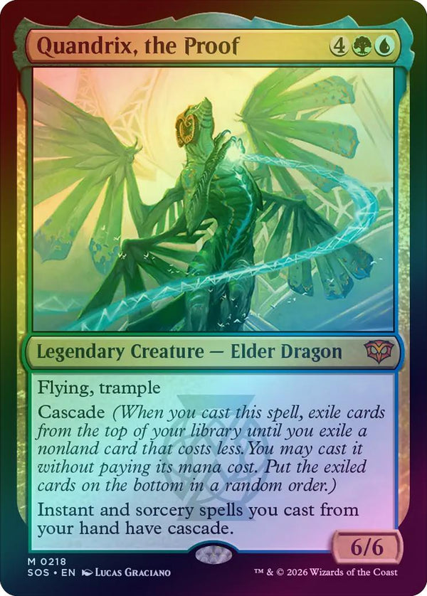 Quandrix, the Proof (Foil) (SOS)