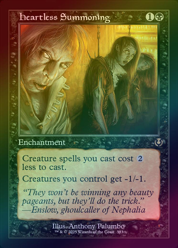 Heartless Summoning - Retro Frame (Foil) (INR)