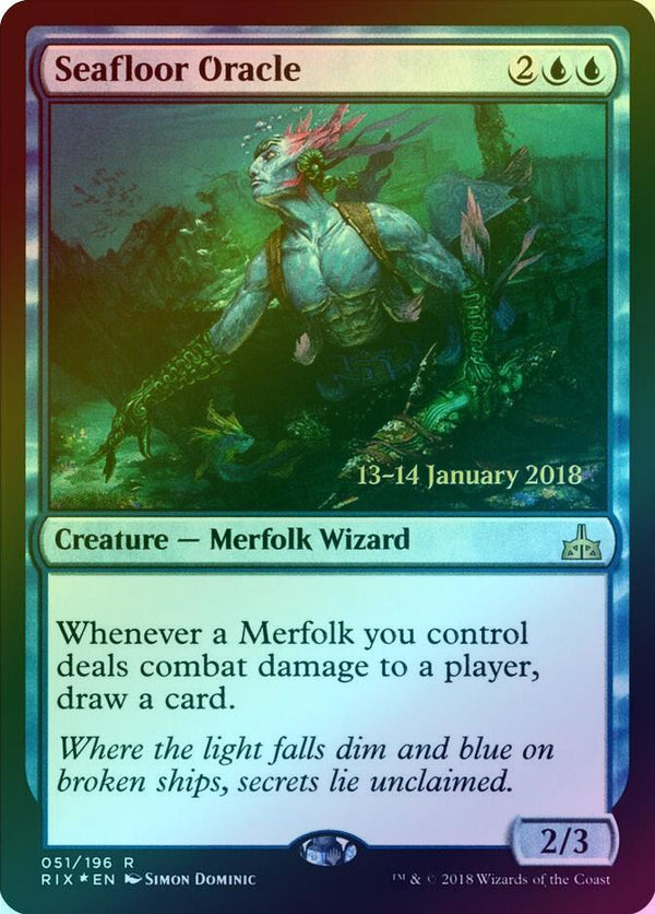 Seafloor Oracle - Prerelease Promo (Foil) (PRIX)
