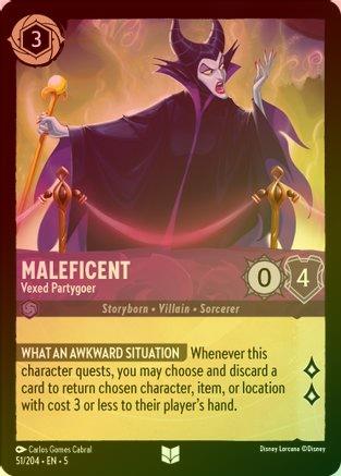 Maleficent (Vexed Partygoer) - 51/204 - Uncommon (Foil)