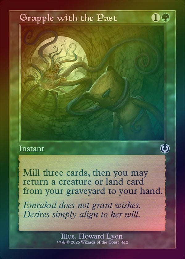 Grapple with the Past - Retro Frame (Foil) (INR)