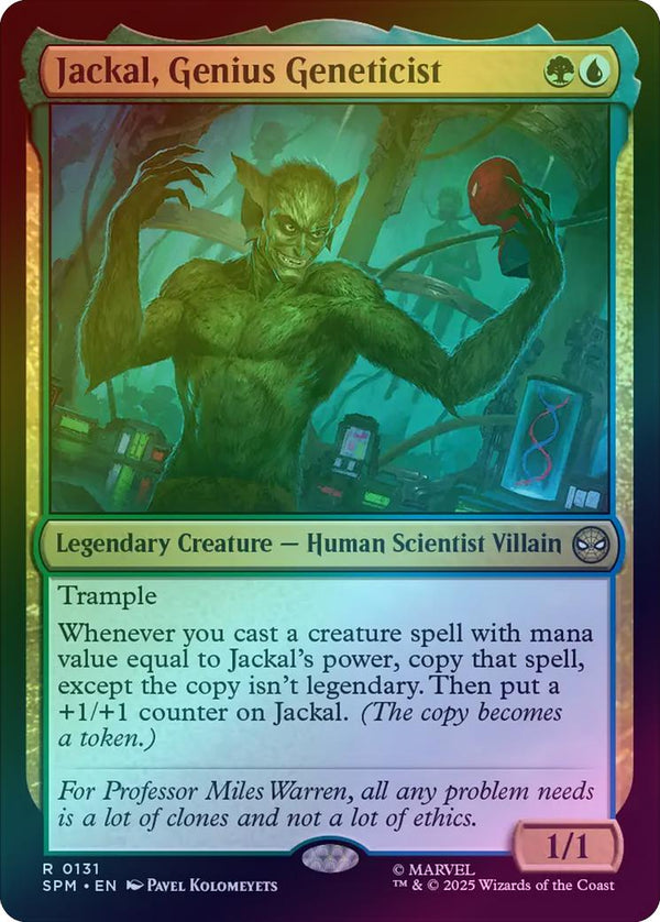 Jackal, Genius Geneticist (Foil) (SPM)