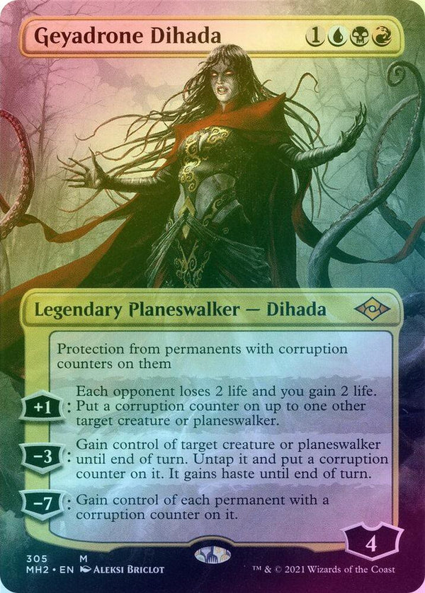 Geyadrone Dihada - Borderless (Foil) (MH2)