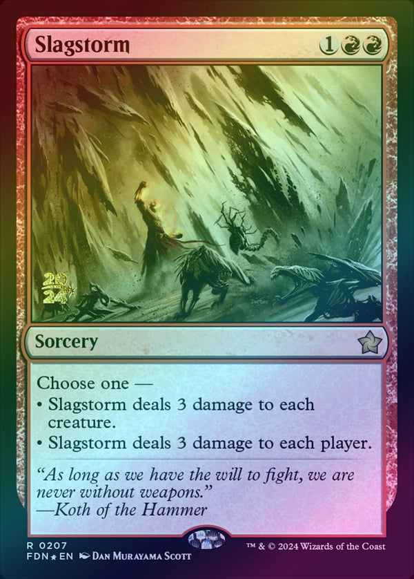 Slagstorm - Prerelease Promo (Foil) (PFDN)