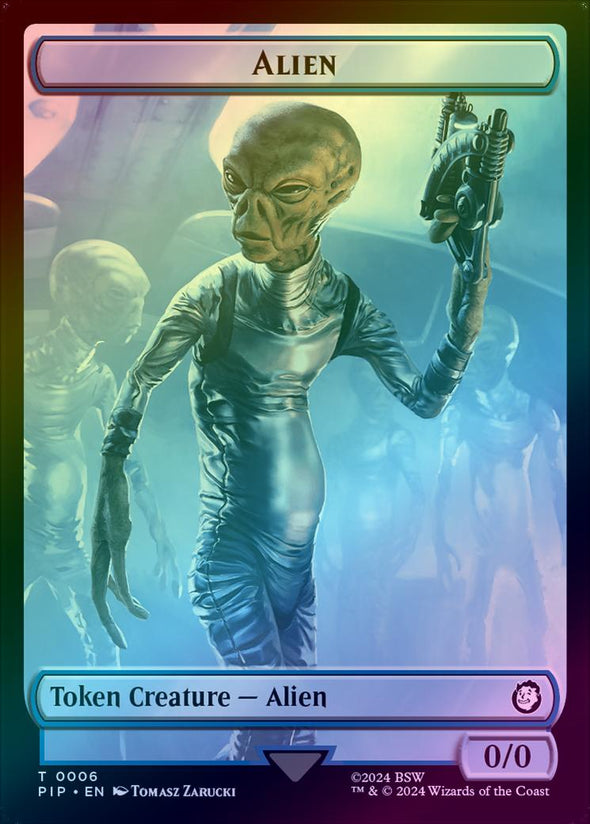 Alien // Radiation Token (Foil) (TPIP)