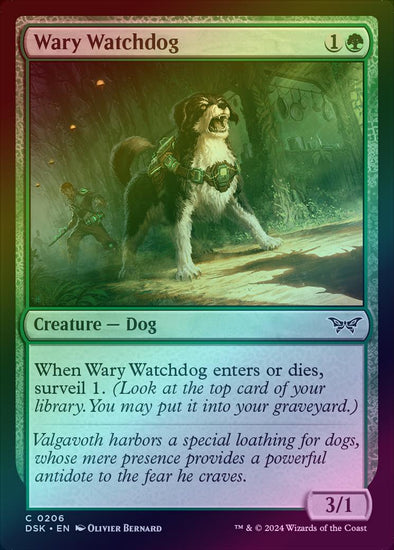 Wary Watchdog (Foil) (DSK)