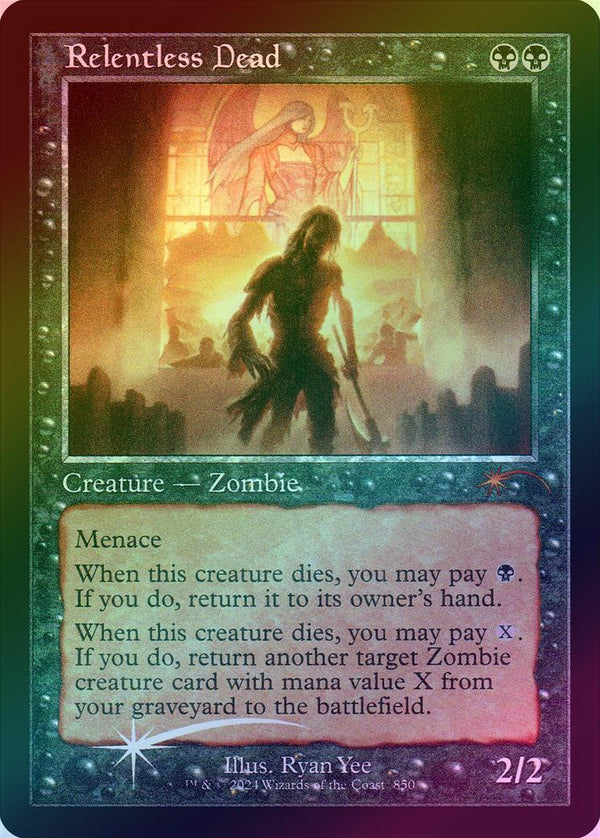 Relentless Dead - Retro Frame - Zippy Zombies (Foil) (SLD)