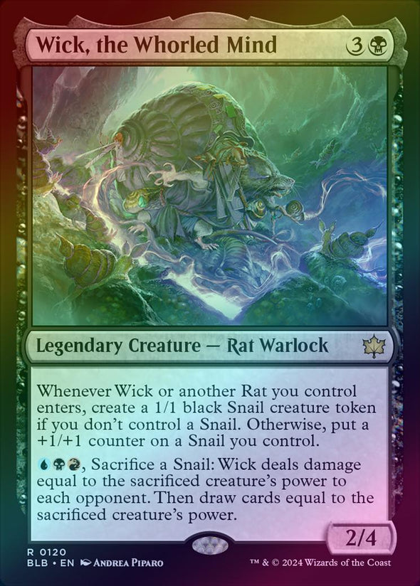 Wick, the Whorled Mind (Foil) (BLB)