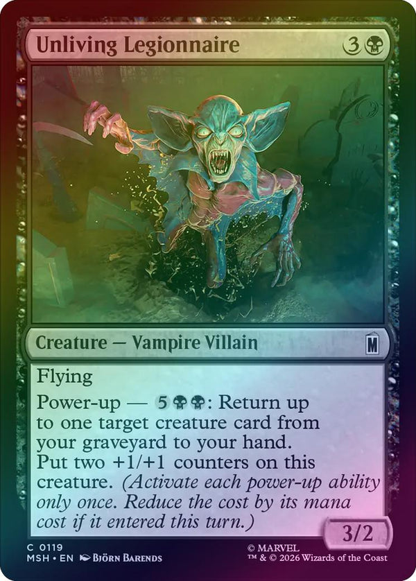Unliving Legionnaire (Foil) (MSH) (Pre-Order)