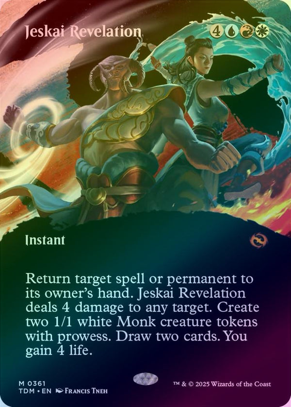 Jeskai Revelation - Clan Showcase (Foil) (TDM)