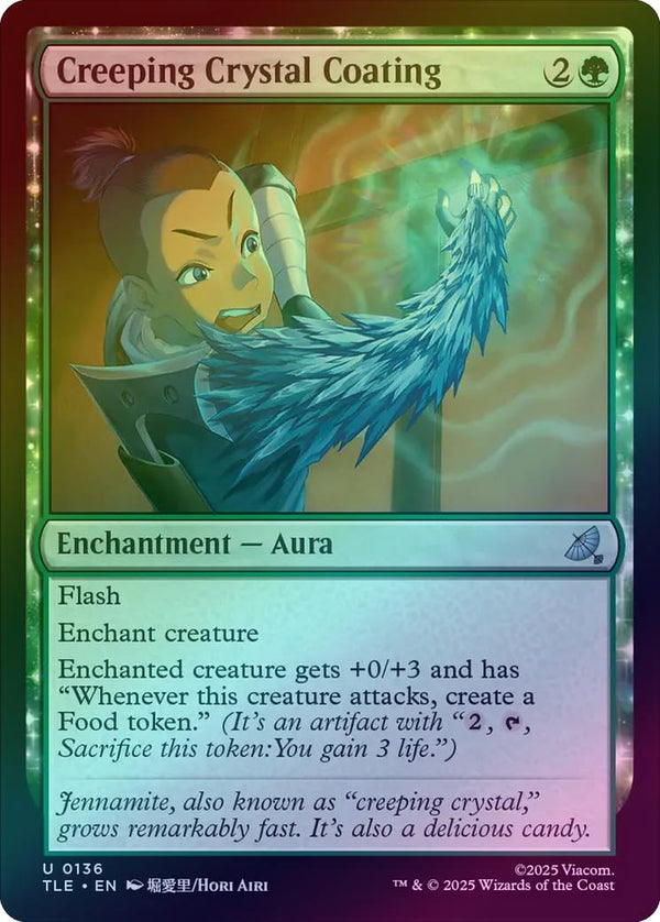 Creeping Crystal Coating (Foil) (TLE)