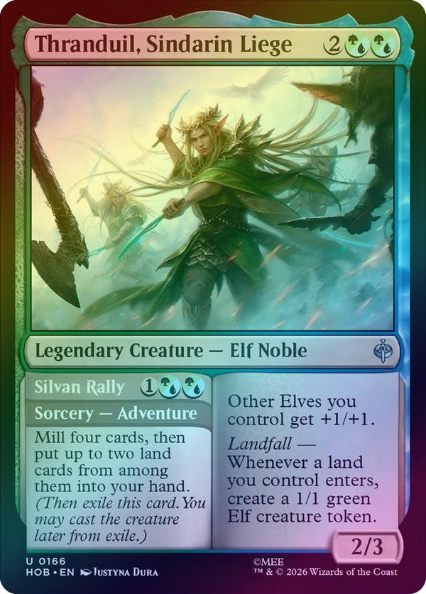 Thranduil, Sindarin Liege // Silvan Rally (Foil) (HOB) (Pre-Order)