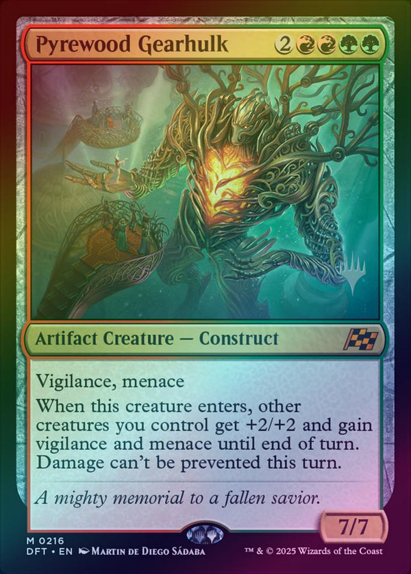 Pyrewood Gearhulk - Promo Pack (Foil) (PDFT)