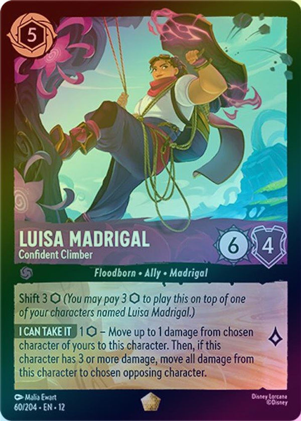 Luisa Madrigal (Confident Climber) - 60/204 - Legendary (Foil)