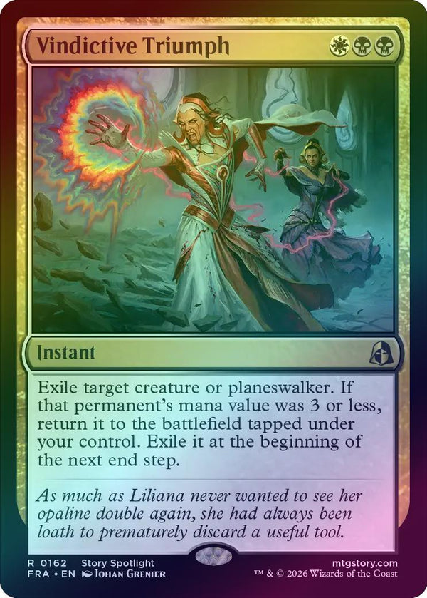 Vindictive Triumph (Foil) (FRA) (Pre-Order)