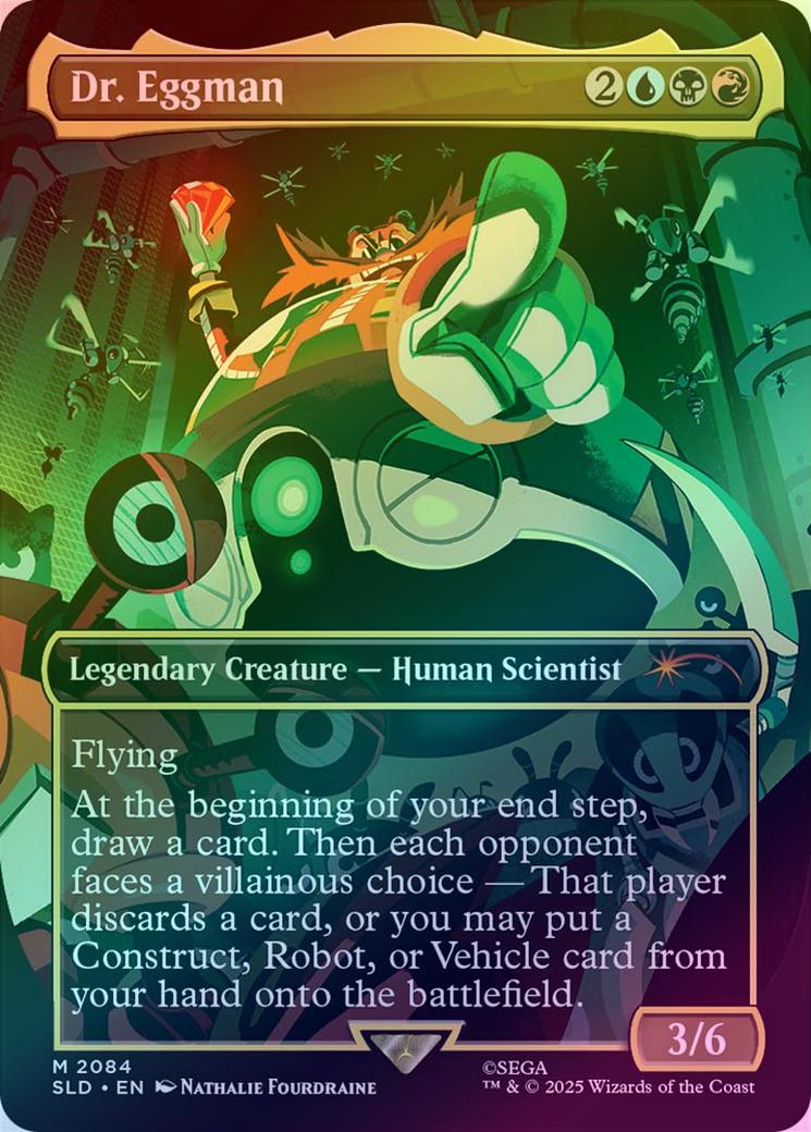 401 Games Canada - Dr. Eggman - Secret Lair x Sonic: Friends & Foes (Rainbow Foil) (SLD) 401 Games Canada - Dr. Eggman - Secret Lair x Sonic: Friends & Foes (Rainbow Foil) (SLD)
