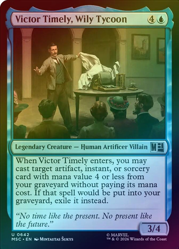 Victor Timely, Wily Tycoon (Foil) (MSC)