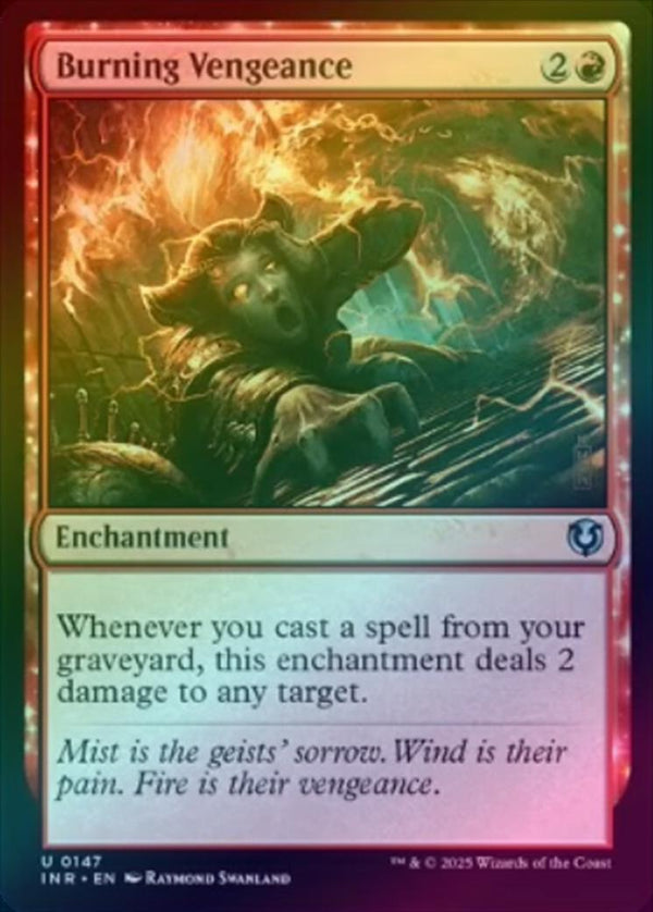 Burning Vengeance (Foil) (INR)