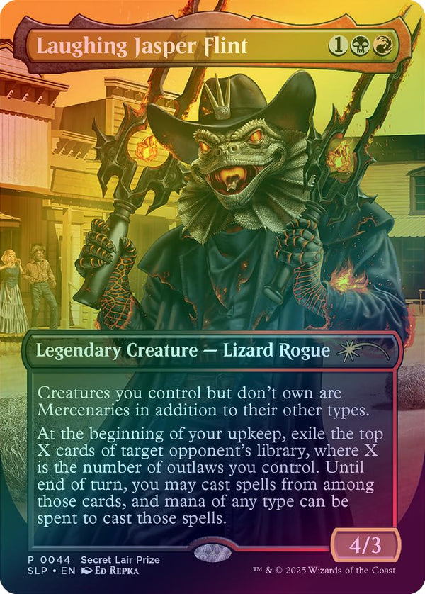 Laughing Jasper Flint - Borderless (Foil) (SLP)