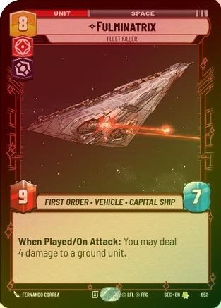 Fulminatrix - Fleet Killer (Foil) - 652 - Rare (Foil)