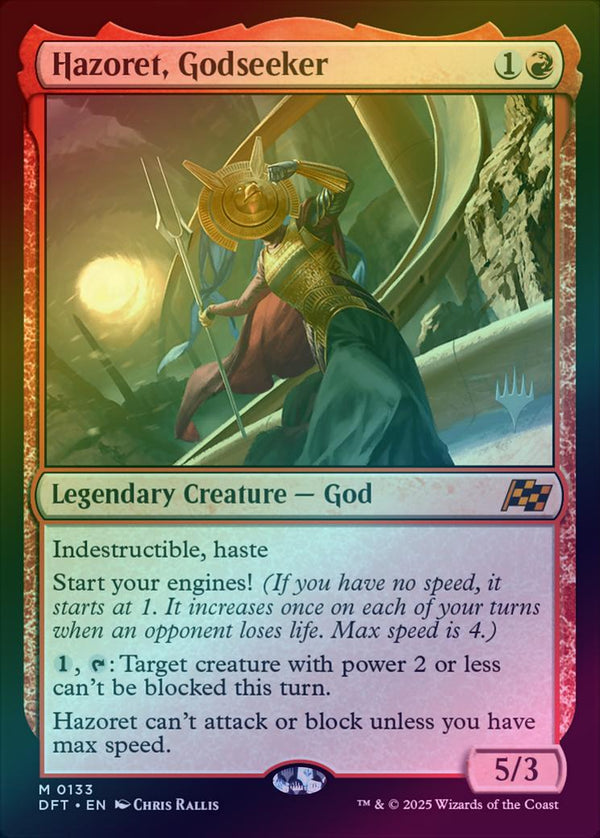 Hazoret, Godseeker - Promo Pack (Foil) (PDFT)