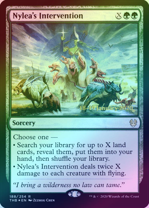 Nylea's Intervention - Prerelease Promo (PTHB) (Foil)