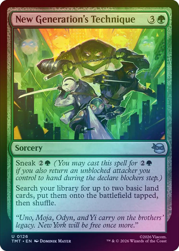 New Generation's Technique (Foil) (TMT)