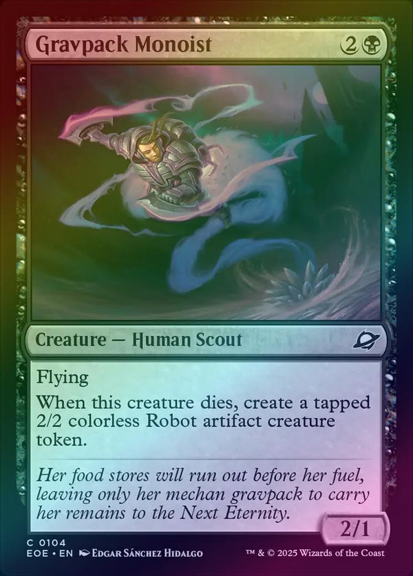 Gravpack Monoist (Foil) (EOE)