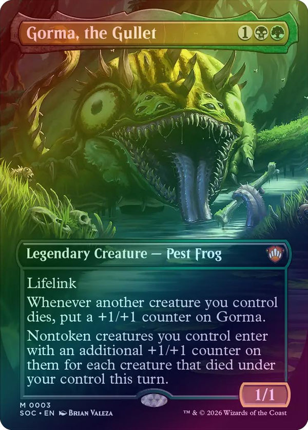 Gorma, the Gullet - Borderless (Foil) (SOC)