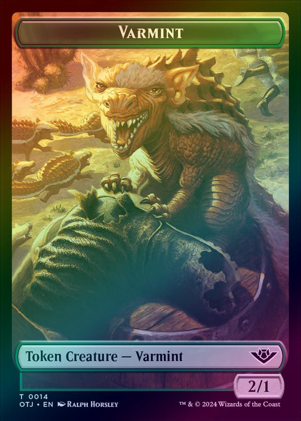 Varmint Token (Foil) (TOTJ)