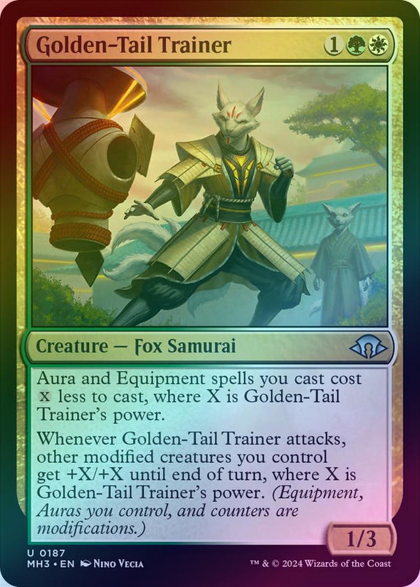 Golden-Tail Trainer (Foil) (MH3)