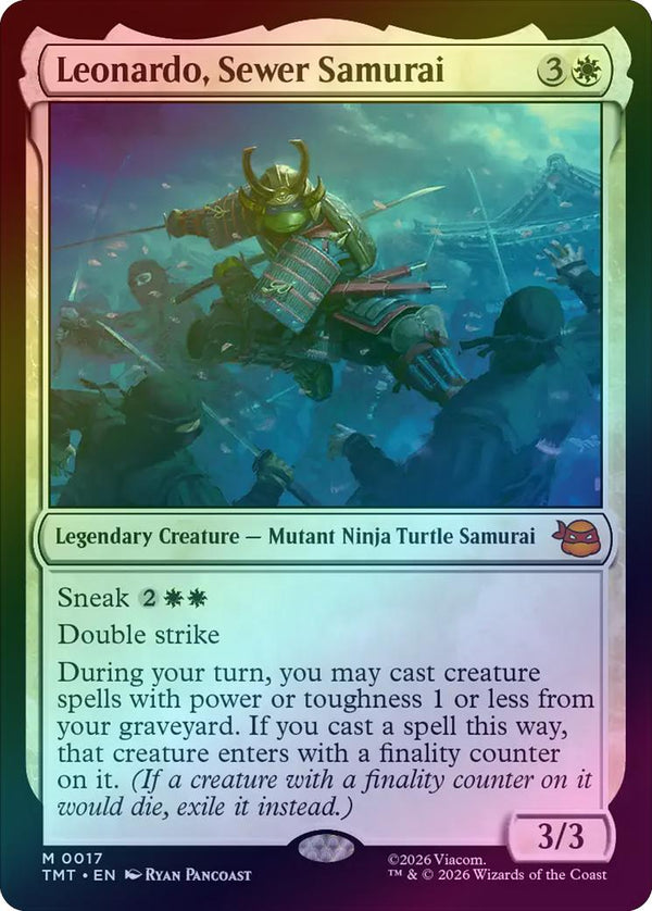 Leonardo, Sewer Samurai (Foil) (TMT)