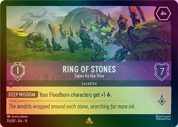 Ring of Stones - 73/207 - Rare (Foil)