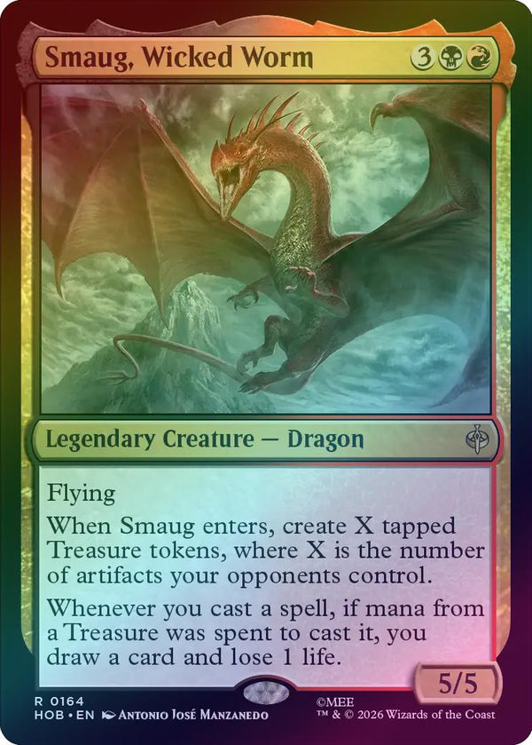Smaug, Wicked Worm (Foil) (HOB) (Pre-Order)