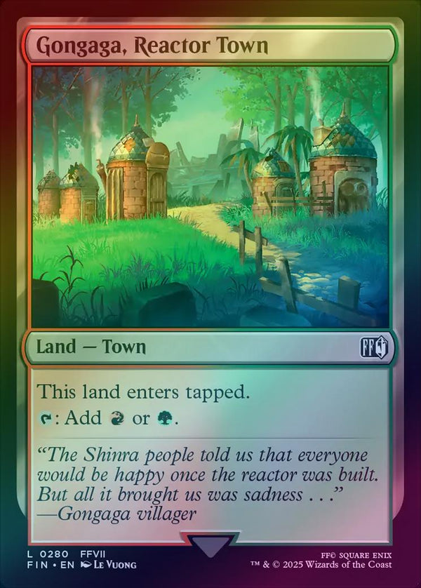 Gongaga, Reactor Town (Foil) (FIN)