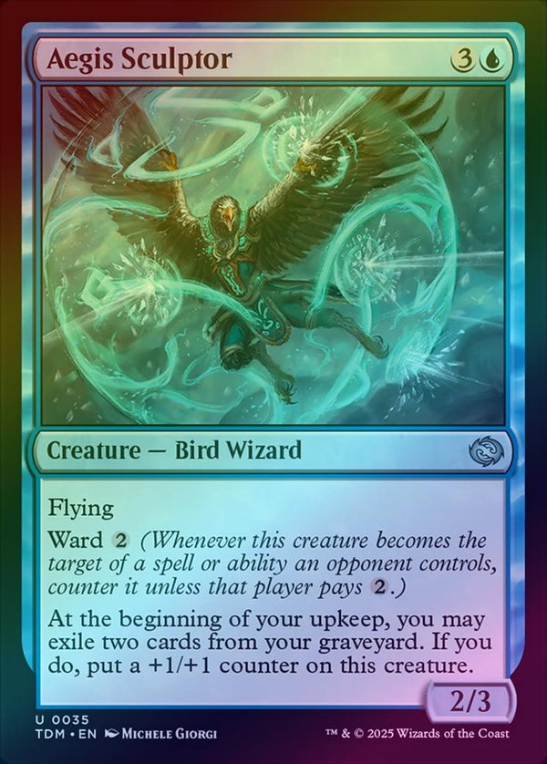 Aegis Sculptor (Foil) (TDM)