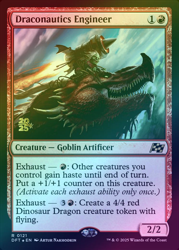 Draconautics Engineer - Prerelease Promo (Foil) (PDFT)