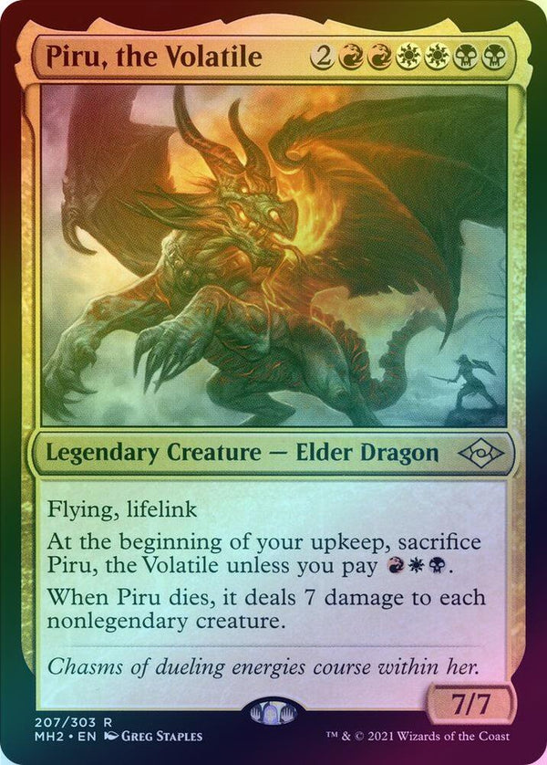 Piru, the Volatile (Foil) (MH2)