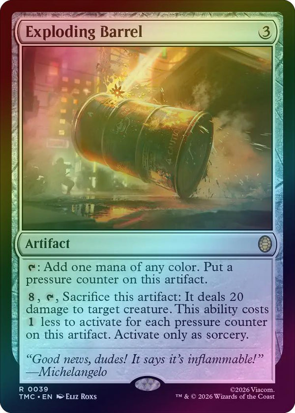 Exploding Barrel (Surge Foil) (TMC)