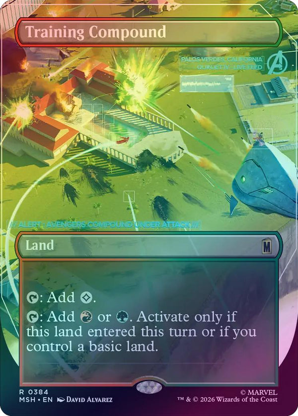 Training Compound - Borderless (Foil) (MSH) (Pre-Order)