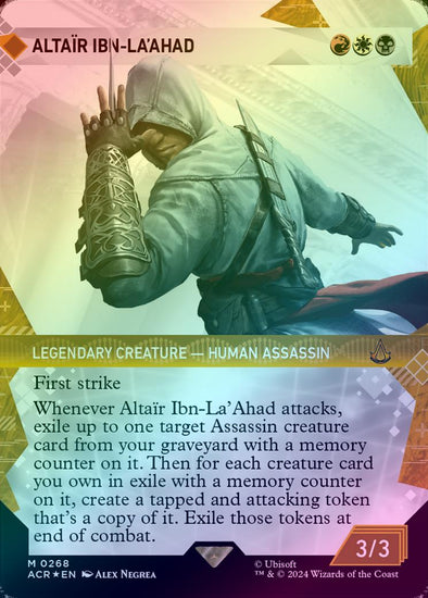 Altaïr Ibn-La'Ahad - Showcase (Textured Foil) (ACR)